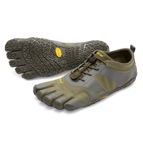 Panske Turistické Topánky Vibram Slovensko - FiveFingers V-Alpha Tmavo Siva | 7513VMZPR